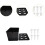 Hydroponic Growing System Indoor Stable Planter Black HotelGrade Hydroponic Kit 4