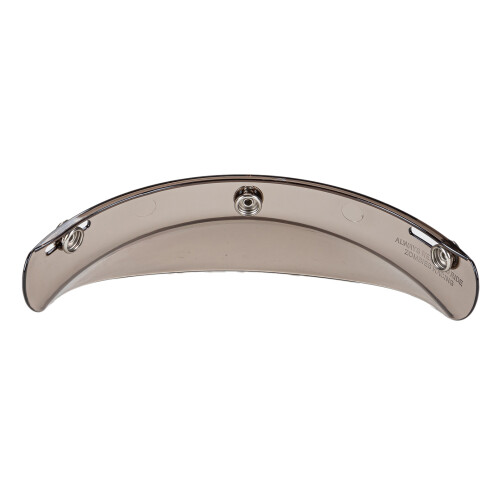 3 Snap-Button Visor for Open Face Helmets, UV, Fog, Scratch Resistant