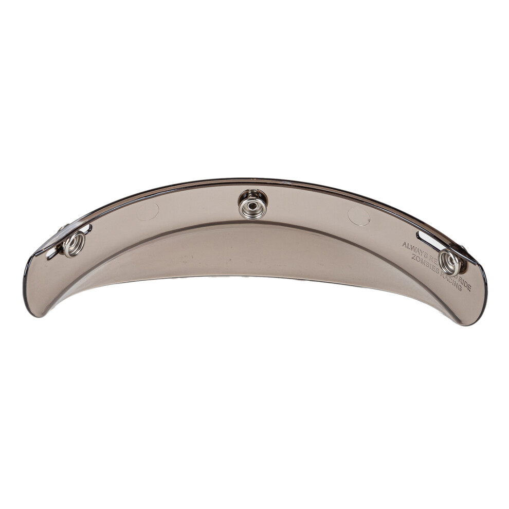 3 Snap-Button Visor For Open Face Helmets, Uv, Fog, Scratch Resistant 5061378320805
