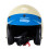 3 Snap-Button Visor for Open Face Motorcycle Helmet Windproof Lens Protector 5