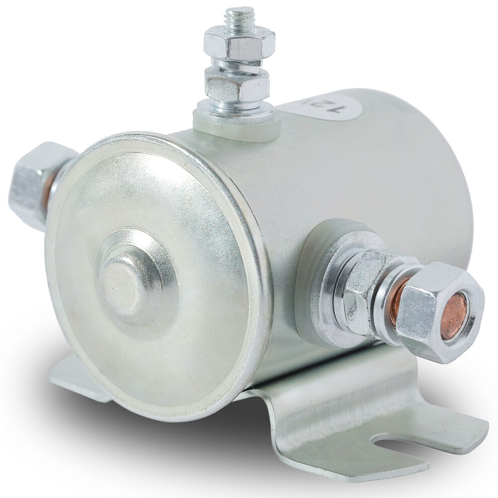 Continuous Solenoid Relay 200A Max 24106 Spst 12Vdc 3 Terminal Heavy Duty Marine Winch 9187378757147