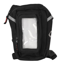 Touchscreen-Radfahren-Beinbeutel aus Oxford-Material, abnehmbare Handytasche