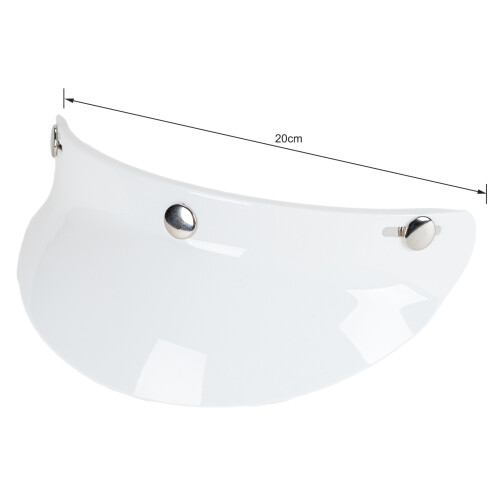 Anti-Scratch & UV Lens Visor for Open Face Motorcycle Helmets 1