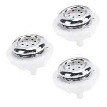 Spa Bubble Jet Nozzles 3PCS PVC for Bathtubs & Swimming Pools 7 Hole Accessory