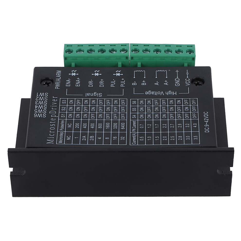 Tb6600 Micro Step Driver For Cnc 4-8 Wire Motors, 9-42V, Abs 8781378322056
