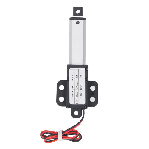 24V Water Resistant Mini Linear Actuator 40mm Stroke 30mm/s Speed 20N Thrust 2