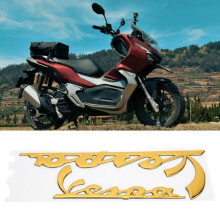 3D SuperYellow Vespa Emblemaufkleber für GTS300 LX125 LX150 Primavera