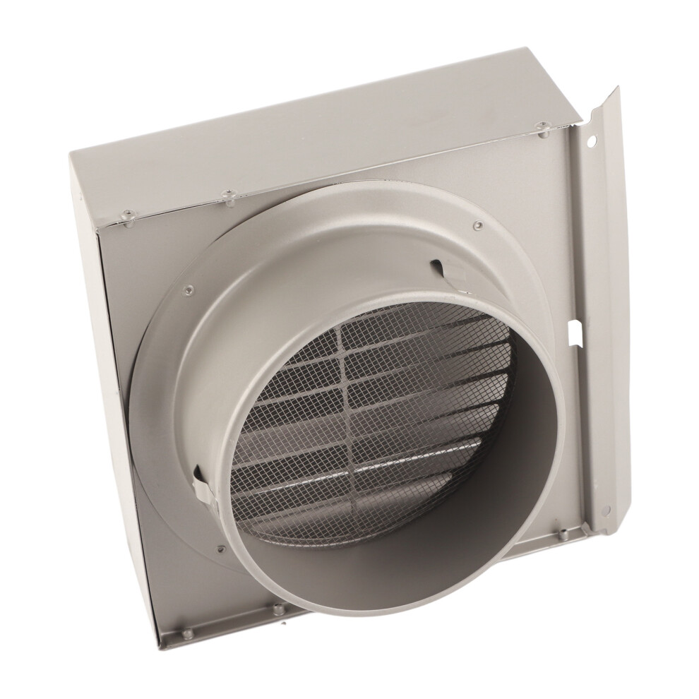 Stainless Steel 150Mm Wall Vent Cover For Exhaust & Range Hood Gray 7631378328163