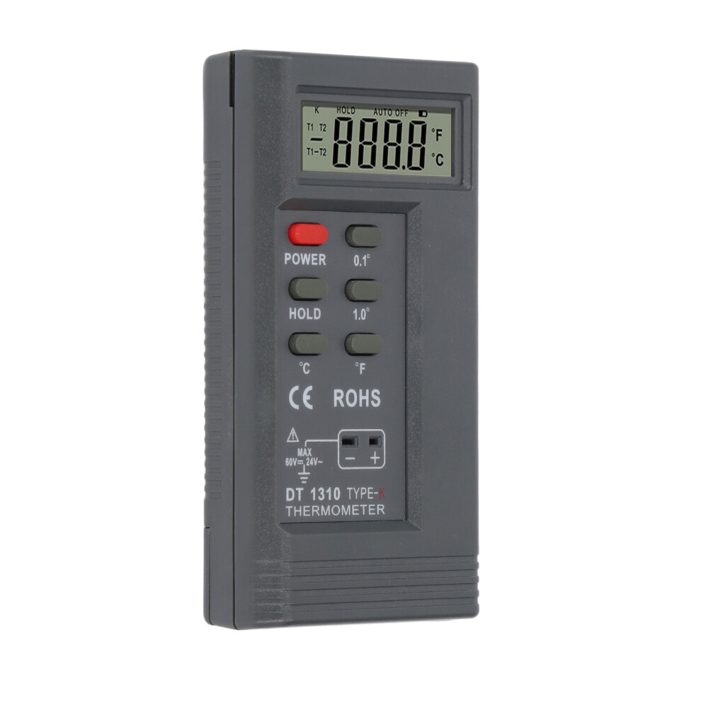 Dt1310 K Type Thermocouple Thermometer -200 To 1370 | Led Display 9361378328662