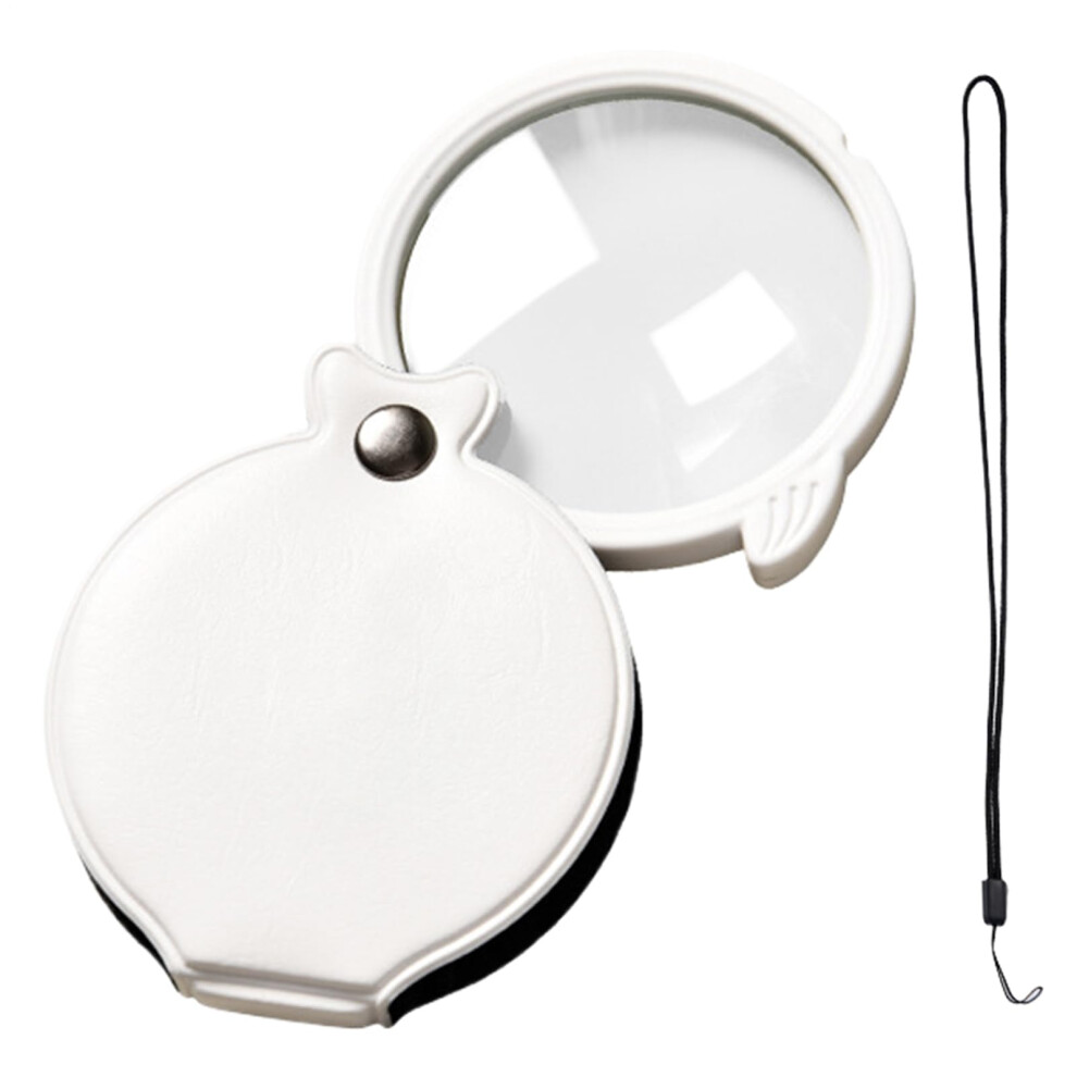 Manual Magnifying Lenses | 3X Magnification Portable Reading Magnifier | With Lanyard | For Elderly And Children