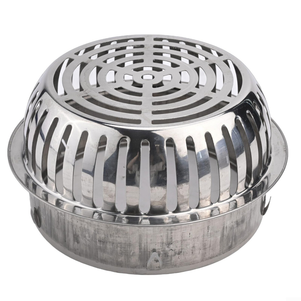 Stainless Steel Drain Filter 200Mm Anticlog Roof Gutter Leaf Guard For Outdoor Drainage 9094768721193