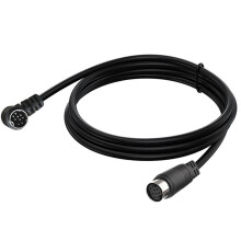 9Pin Svideo DIN Adapter Extension Cable 9Pin DIN Cord 1.8m 90Degree Elbow Connector