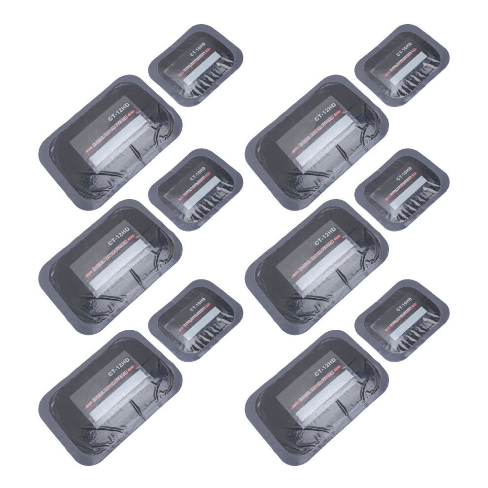40 Pcs Rubber Tire Repair Patches Dual Sizes, Strong Adhesive & Airtight 9411378332081