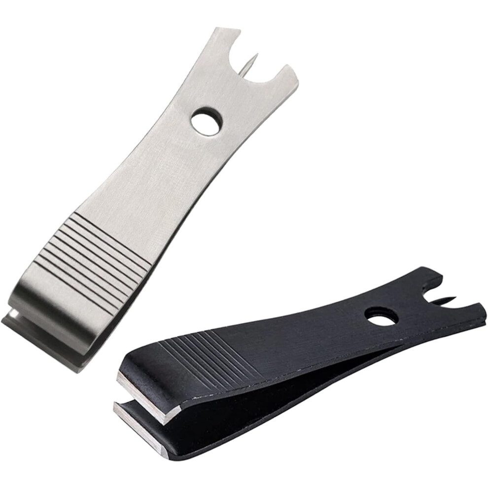 Fishing Line Cutter Nipper 2 Pcs Stainless Steel Hook Eye Cleaner Pin Scissors Cutting Tool Multi Functional Fishing Tool 9187378758472