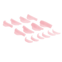 7 Paare Silikon Wimpern Lift Pads, verschiedene Größen, für Beauty-Salons und Privatpersonen