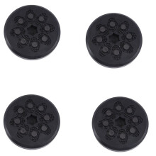 4X Replacement Slide Pucks Slider Block for Skateboard Longboard Sliding Gloves Round Slide Pucks