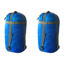 2X Outdoor Sleeping Bag Compression Sack Waterproof Camping Sleeping Bag Storage Pouch Camping Equipment Sky