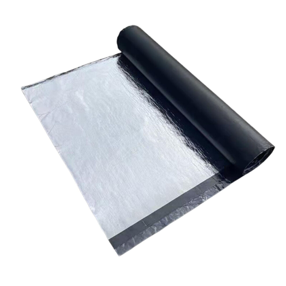 Selfadhesive Asphalt Tape Aluminium Foil Bitumen Roof Flashing And Gutter Leaks Tape Waterproof Sealant Size 1X3m 9199774902083