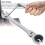 Versatile 12mm Flare Nut Wrench with Adjustable Angle Ratchet 6