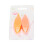Orange Plastic Tatting Shuttle 2 Pack for Hand Sewing & Knitting DIY Tools 10