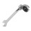 Versatile 12mm Flare Nut Wrench with Adjustable Angle Ratchet 8