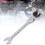 Versatile 12mm Flare Nut Wrench with Adjustable Angle Ratchet 5