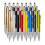 24 Pcs 6-In-1 Multi-Tool Tool Pens and 24 Pcs Ink Refills Gadget Screwdriver Gift Pens 4