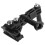20MM Side Rail Helmet Camera Mount Bracket, Adjustable, Metal, Black 2