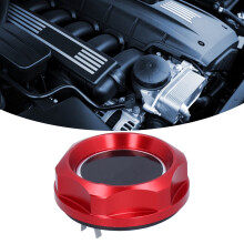 Durable Aluminum Engine Oil Cap Red Replacement for Mitsubishi Models