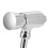 Hand Press Urinal Flush Valve G1/2 Wall-Mount Durable Chrome Finish 8