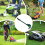 Lawn Mower Tray Scraper Deck Cleaning Tool Multive Cleaning Scraper Garden Scraper Tray Cleaner 3
