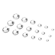 Kreieren Sie Ihre Meisterwerke mit Hotfix-Glas, Kristall-Flatbacks für faszinierende Kostüme, Halloween-Partys, Nachtclubs und den täglichen