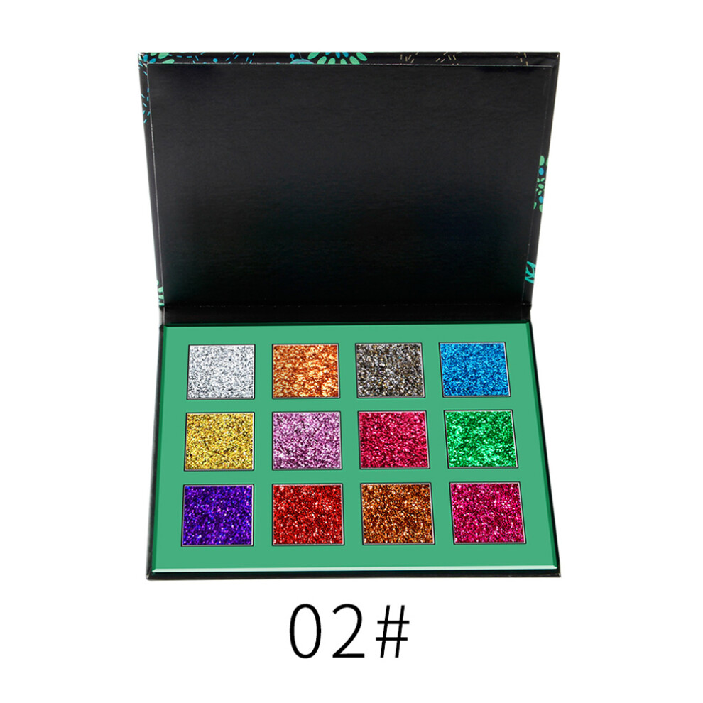 Travel Ready Eye Shadow Powder Palette, Silk Smooth Waterproof Special Formula High Pigmented Long Lasting Blendability For Halloween Parties