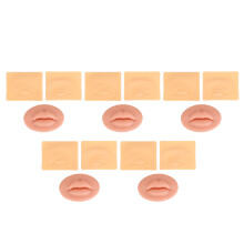 Microblading benodigdheden: Flexibel, voelt aan als de menselijke huid, zachte siliconen, huidskleurige tint die dicht bij de echte huid komt,