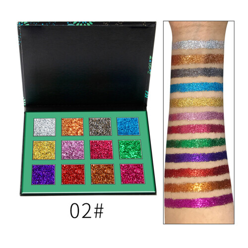 Πούδρα σκιάς ματιών Makeup Artist Level, αδιάβροχη, ειδική σύνθεση για ανάμειξη, παλέτα με 1