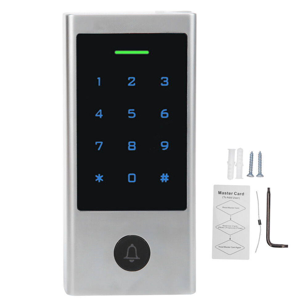 Fingerprint Password Stand Alone Door Access Control Keypad Waterproof Remote Unlocking Wireless Wifi Tuya Access Control System Id Keyfob Backlight 9149926092513