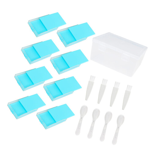Professionelles, effizientes Perlensortiertablett und-Blau