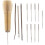 Stitcher Sewing Needle 14Piece Set With Copper Handle For Leather Work And Shoe 3