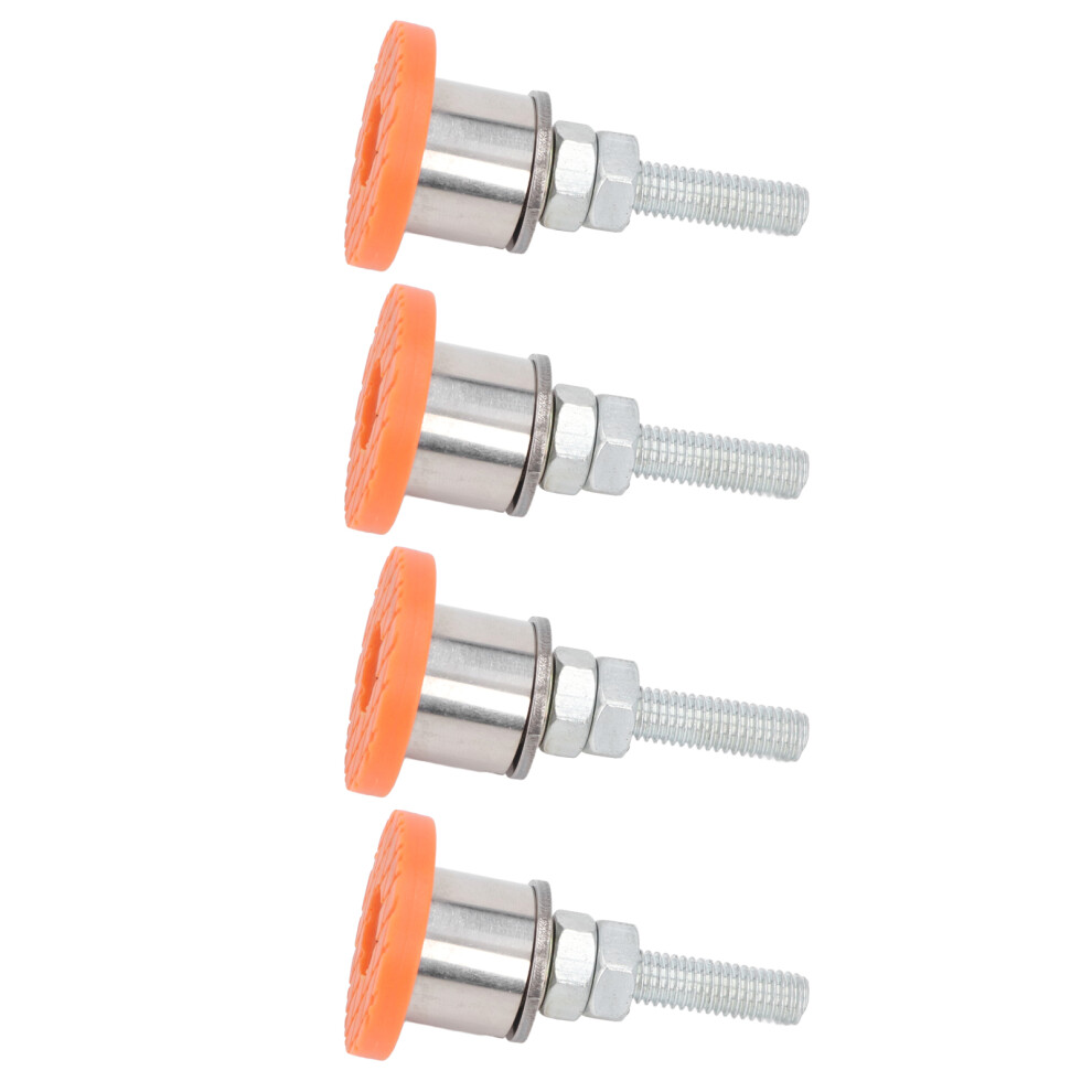 4Pcs Rubber Shock Absorbing Leveler Feet For Cutting Machine, 40Mm Steel 9441378343039