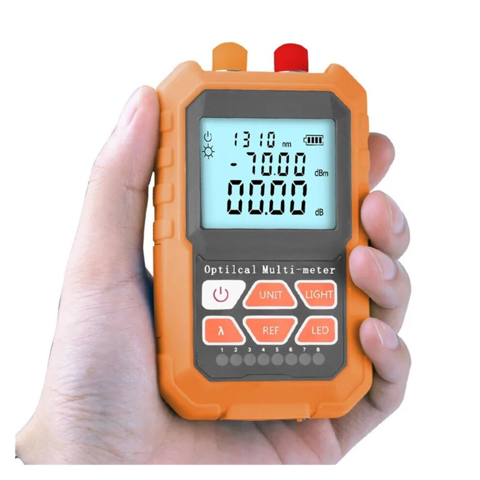 Optical Fiber Power Meter 2 In 1 Ftth With Optical Light Source And 5Mw Visual Fault Locator Vfl Rj45 Network Test 9187378760277