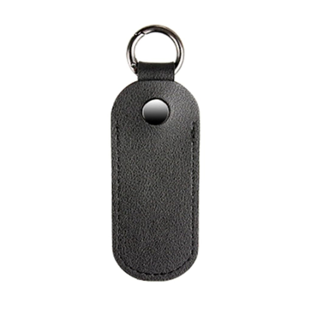 Usb Flash Drive Case Pu Leather Scratchresistant Holder With Keychain Clip Travel Black 9199774471671