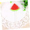 Fruit Shaped Pencil Erasers 6Piece Set Assorted Fruit Pattern Stationery For Students School Supplies 3