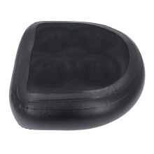 Inflatable Hot Tub Booster Seat with Suction Cups, 47x37x15cm, Black