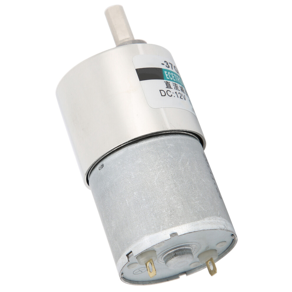 All Metal 12V Dc Reduction Motor 10Rpm Low Speed Model Xd-37Gb3530 4611378348128
