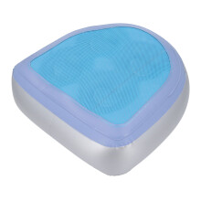 Inflatable Spa Booster Seat with Suction Cups, Non Slip Support, Blue