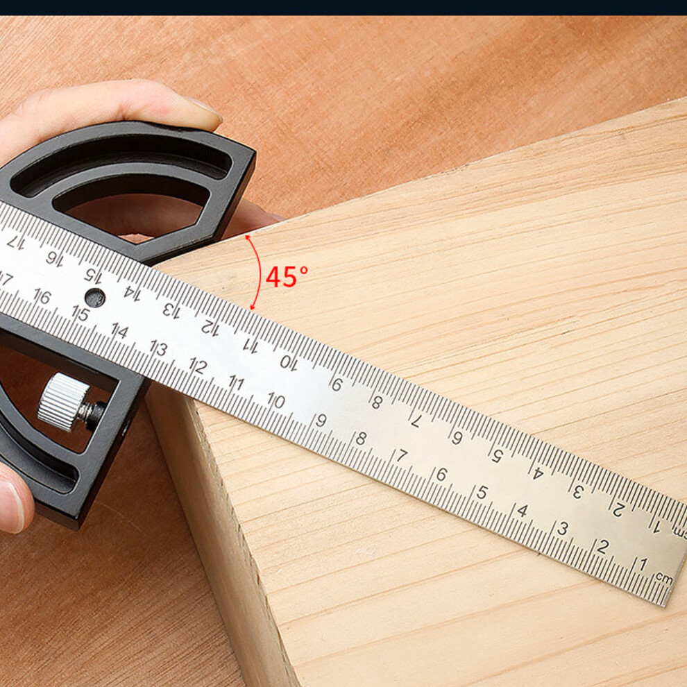 12In Angle Protractor For Woodworking Edge Measurement And Accurate Scribing 8361381691471