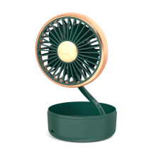 USB Desk Fan with ThreeSpeed Airflow Control, Low Noise Cooling for Home, Office, Laptop, Car