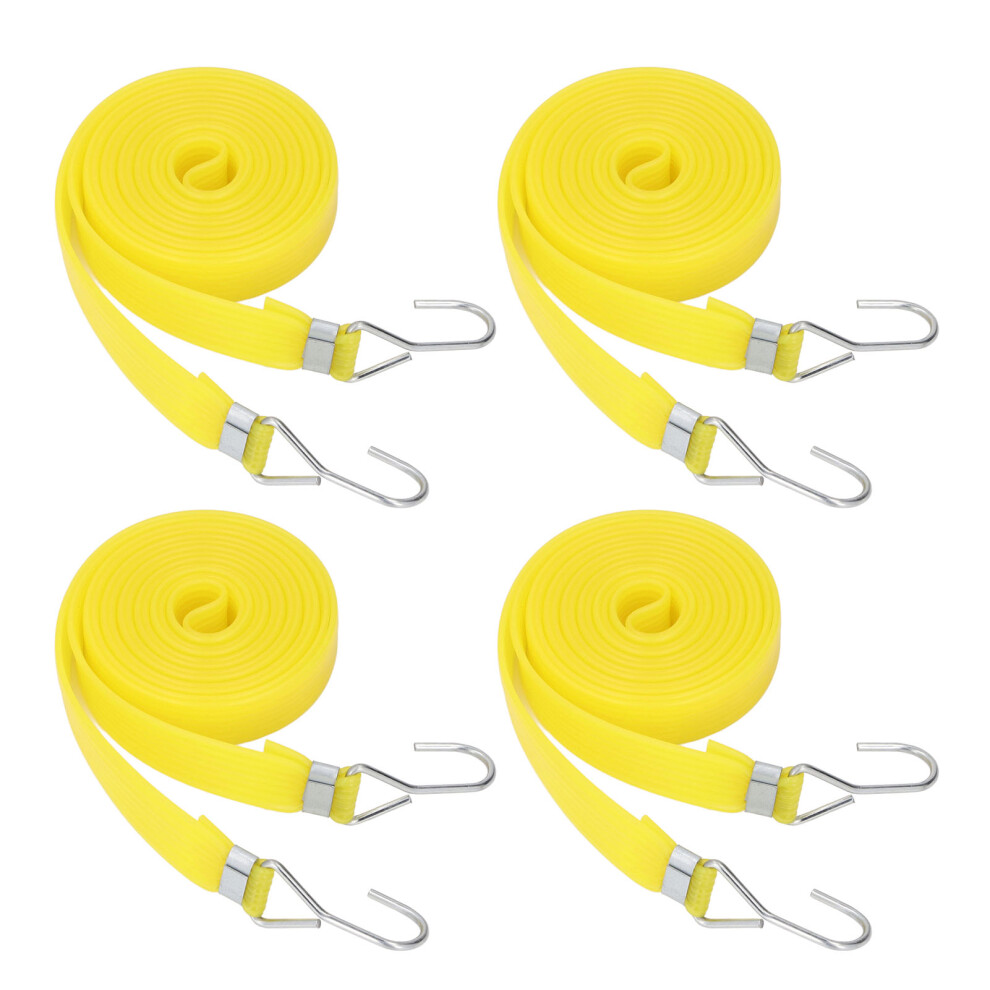 10Pcs Heavy Duty Pep Bungee Cords 2Cm Wide 8.2Ft Tie Down Straps 9431378349827