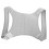 Adjustable Breathable Gray Back Posture Corrector Support Brace, Nylon, 90g 2