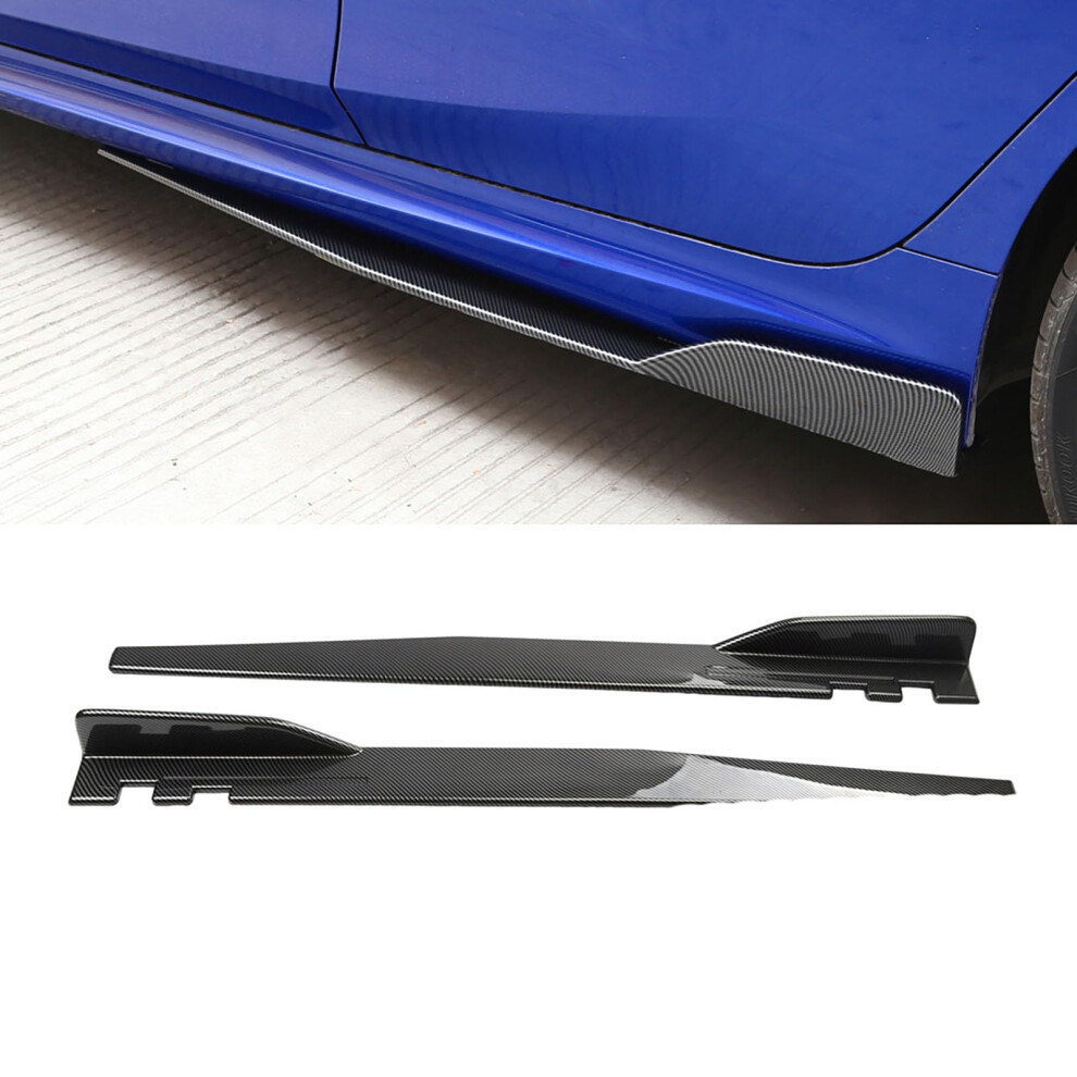 Side Skirts For Bmw 3 Series M3 E90 E91 E92 E93 F30 F31 F34 F35 F80 G20 G21 Lip Splitter Bumper Anti Collision Black 9199774472586